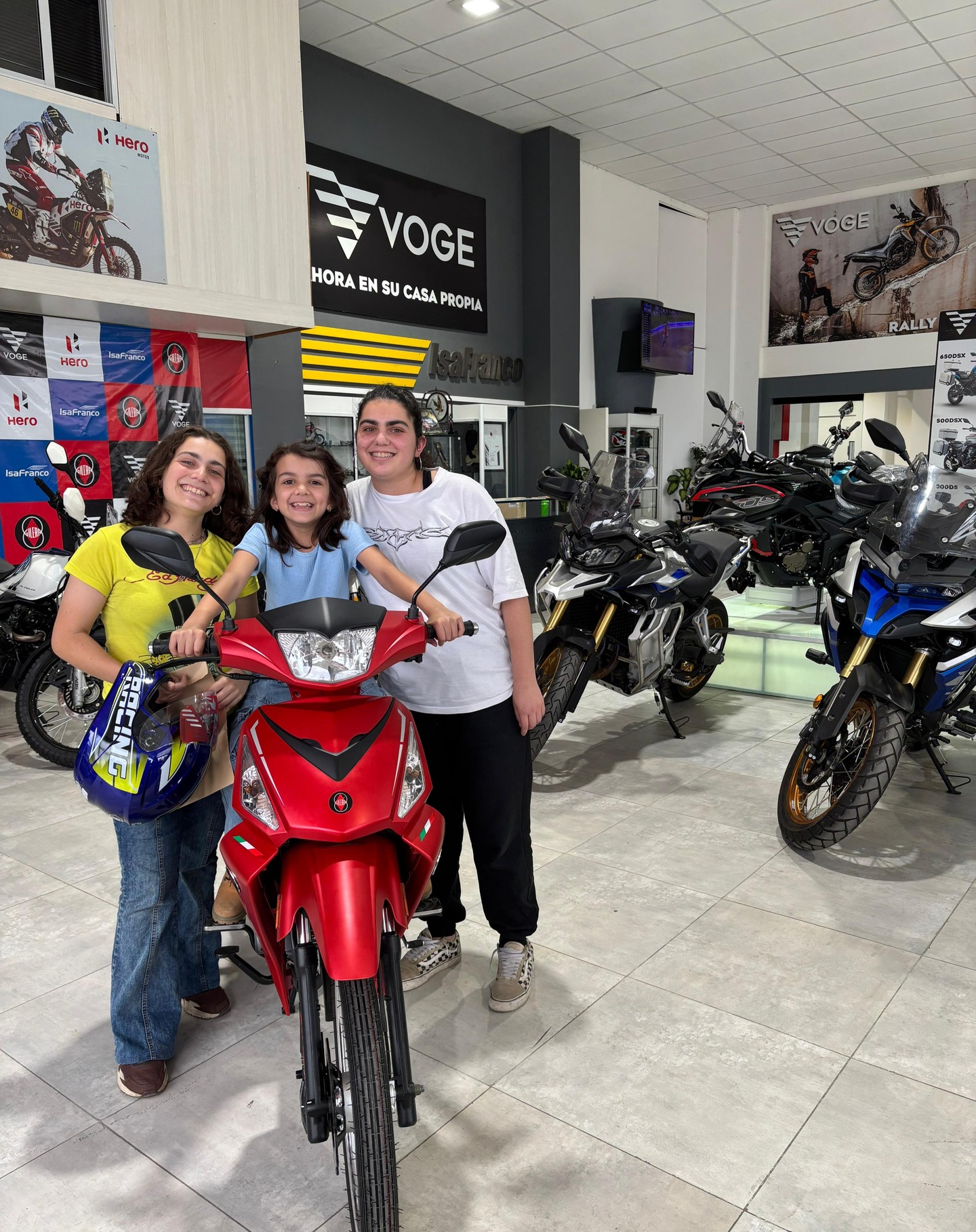Testimonio de cliente: En familia, entrega en el local